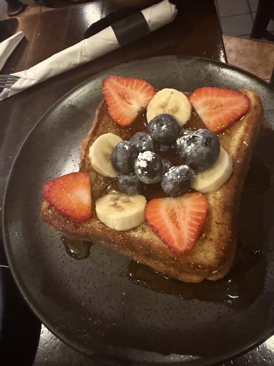 French Toast with Fresh Fruit